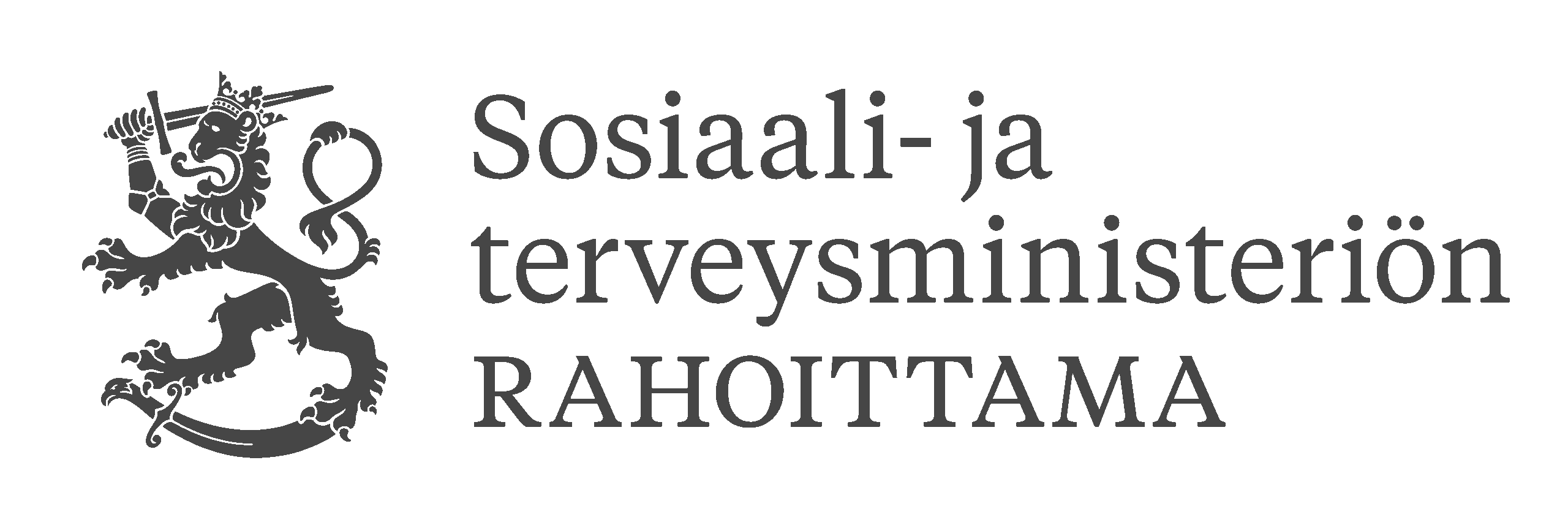 Sosiaali- ja terveysministeriön logo